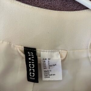 H&M Cream Blouse